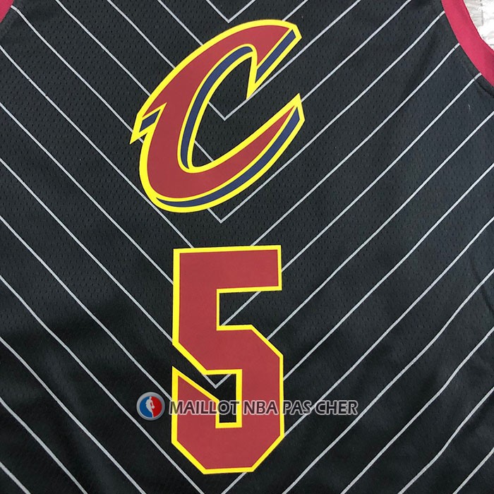 Maillot Cleveland Cavaliers Dennis Smith JR. NO 5 Statement 2020-21 Noir